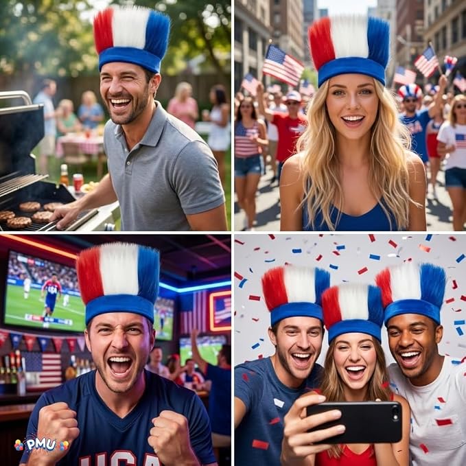 Patriotic Party Costume Accessories for Men & Women