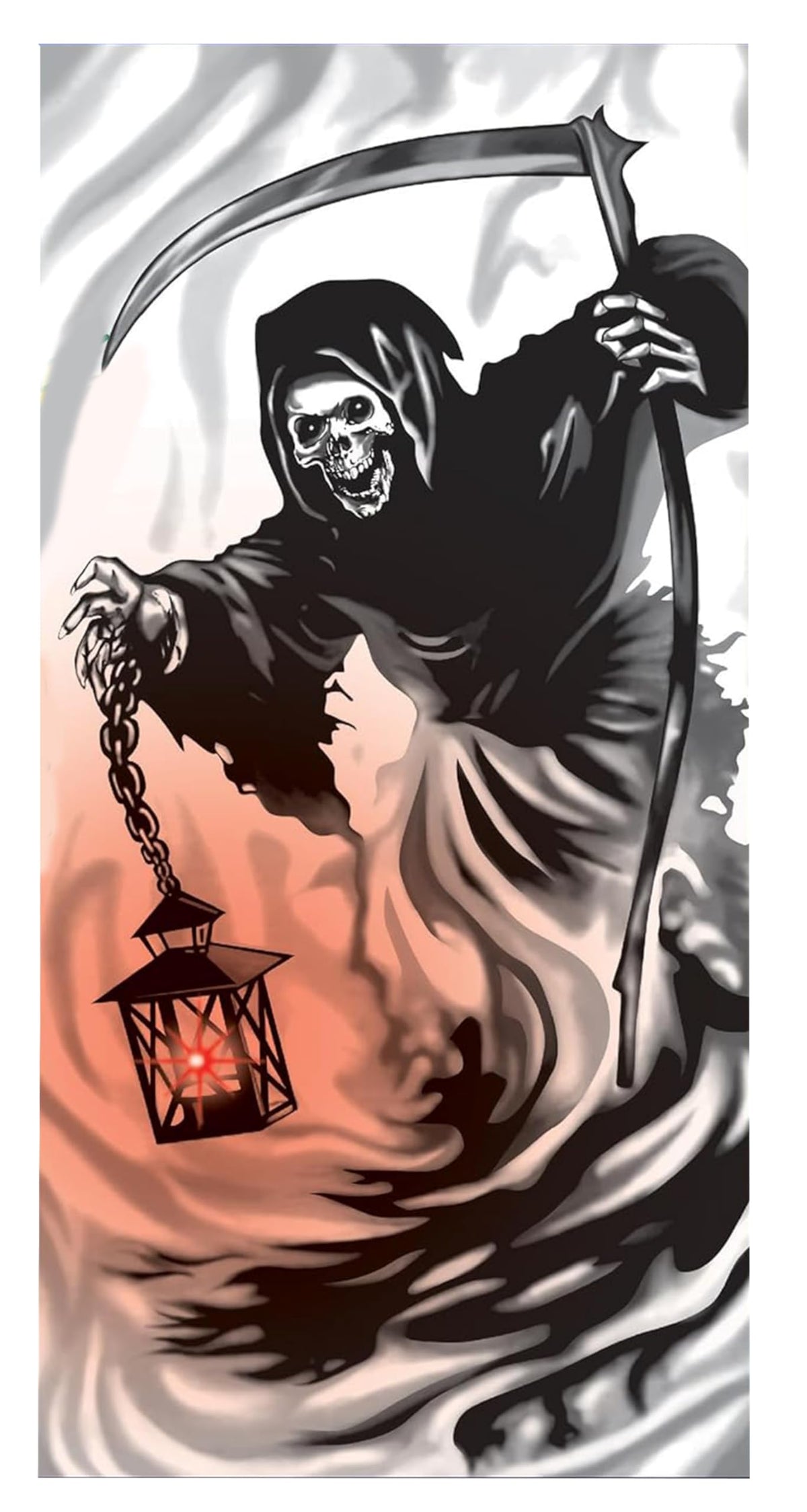 PMU Halloween Door Covers, Witch Door Cover Halloween Decor