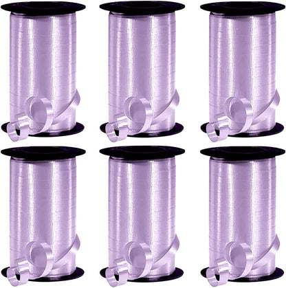 PMU Curling Ribbon - Crimped Texture Curling Ribbons for Gift Box Wrapping, Florist Flowers, Birthday Party Decorations, Festival Art Craft & Christmas Décor 3/8 Inch X 250 Yards