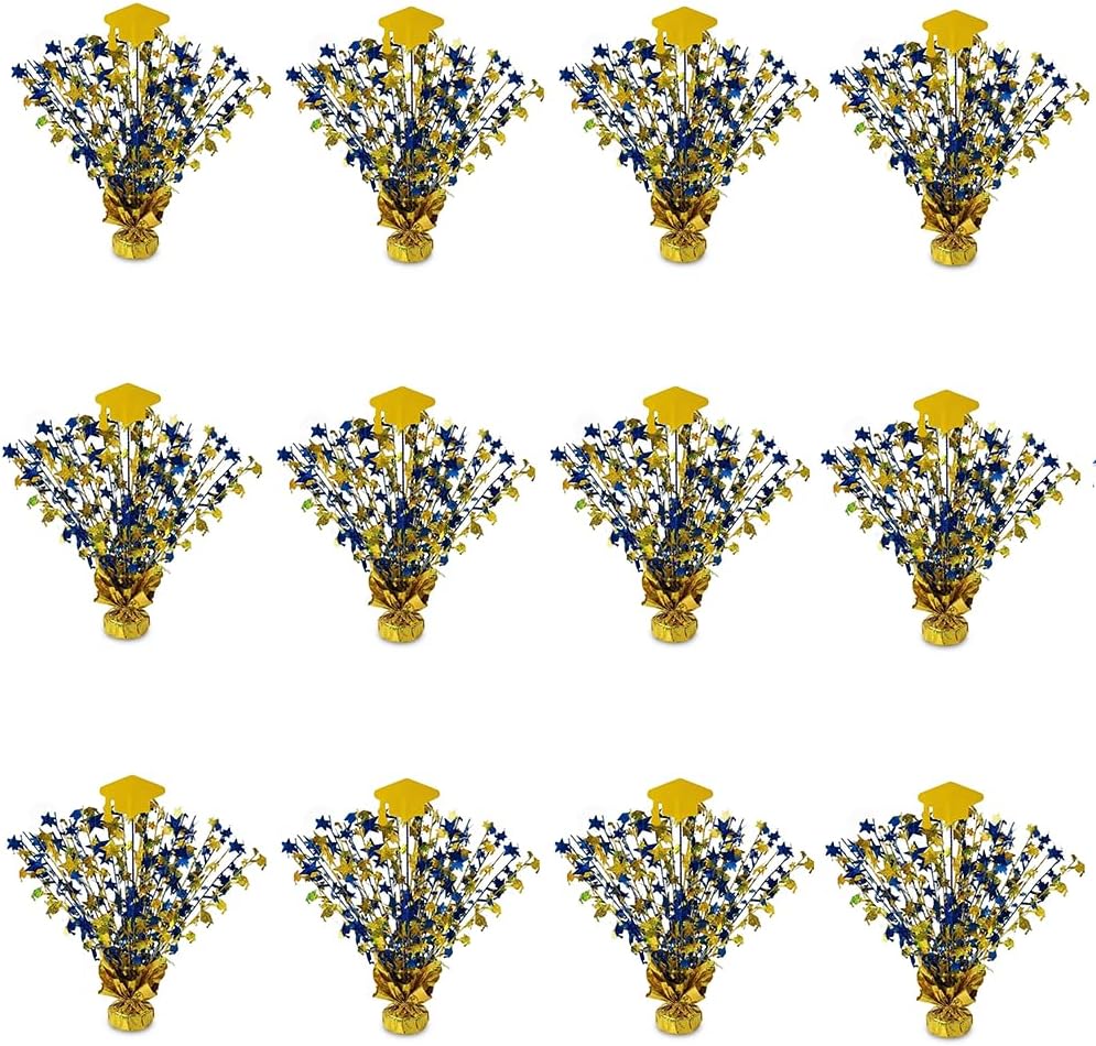 PMU Graduation Balloon Weights, Graduation Centerpieces for Table, Grad Party Decorations 15in / 7.34cm