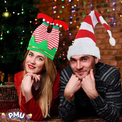 PMU Funny Christmas Hat, Elf Twinkle Toe Hat for Crazy Xmas Party Dress Up celebrations