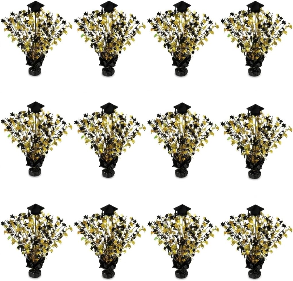PMU Graduation Balloon Weights, Graduation Centerpieces for Table, Grad Party Decorations 15in / 7.34cm