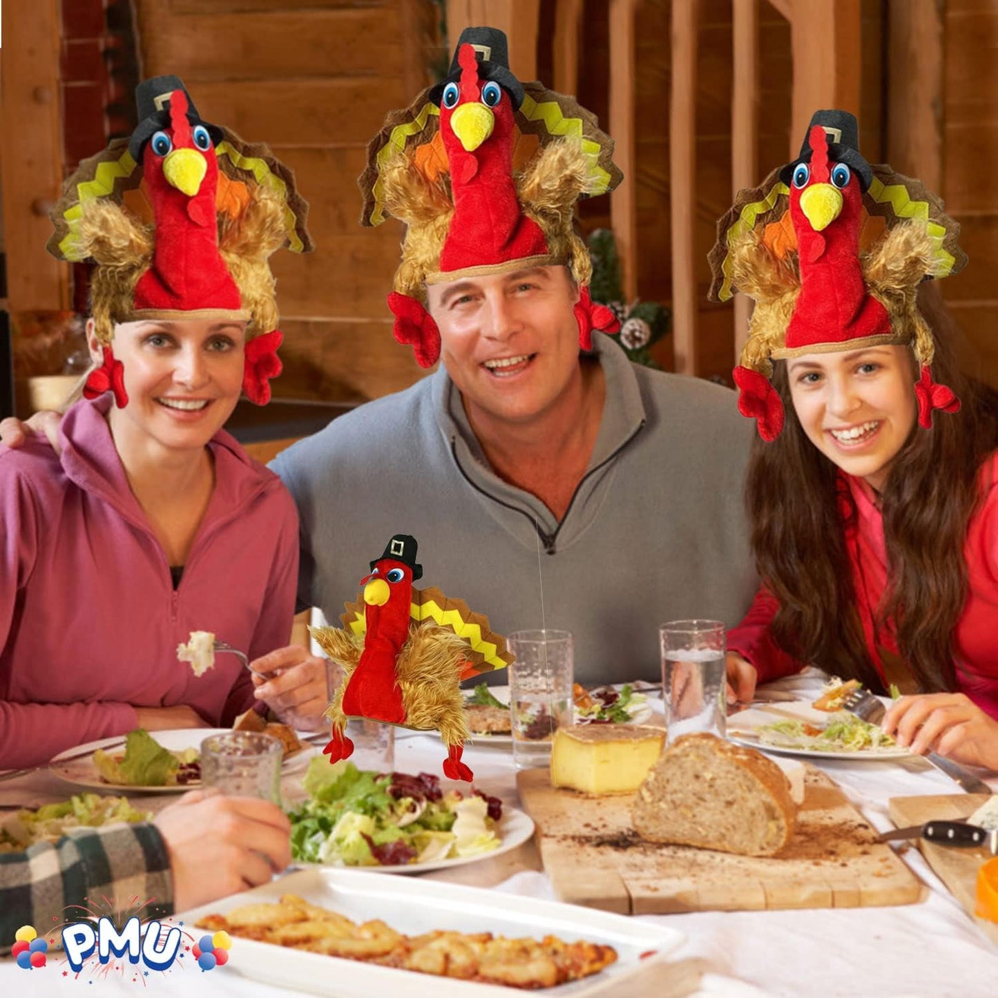 PMU Thanksgiving Turkey Hats Party Costumes and Accessories