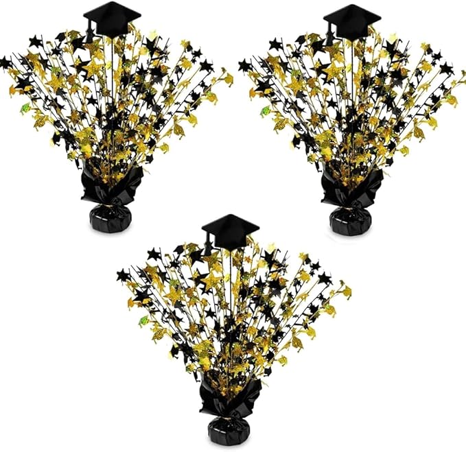 PMU Graduation Balloon Weights, Graduation Centerpieces for Table, Grad Party Decorations 15in / 7.34cm