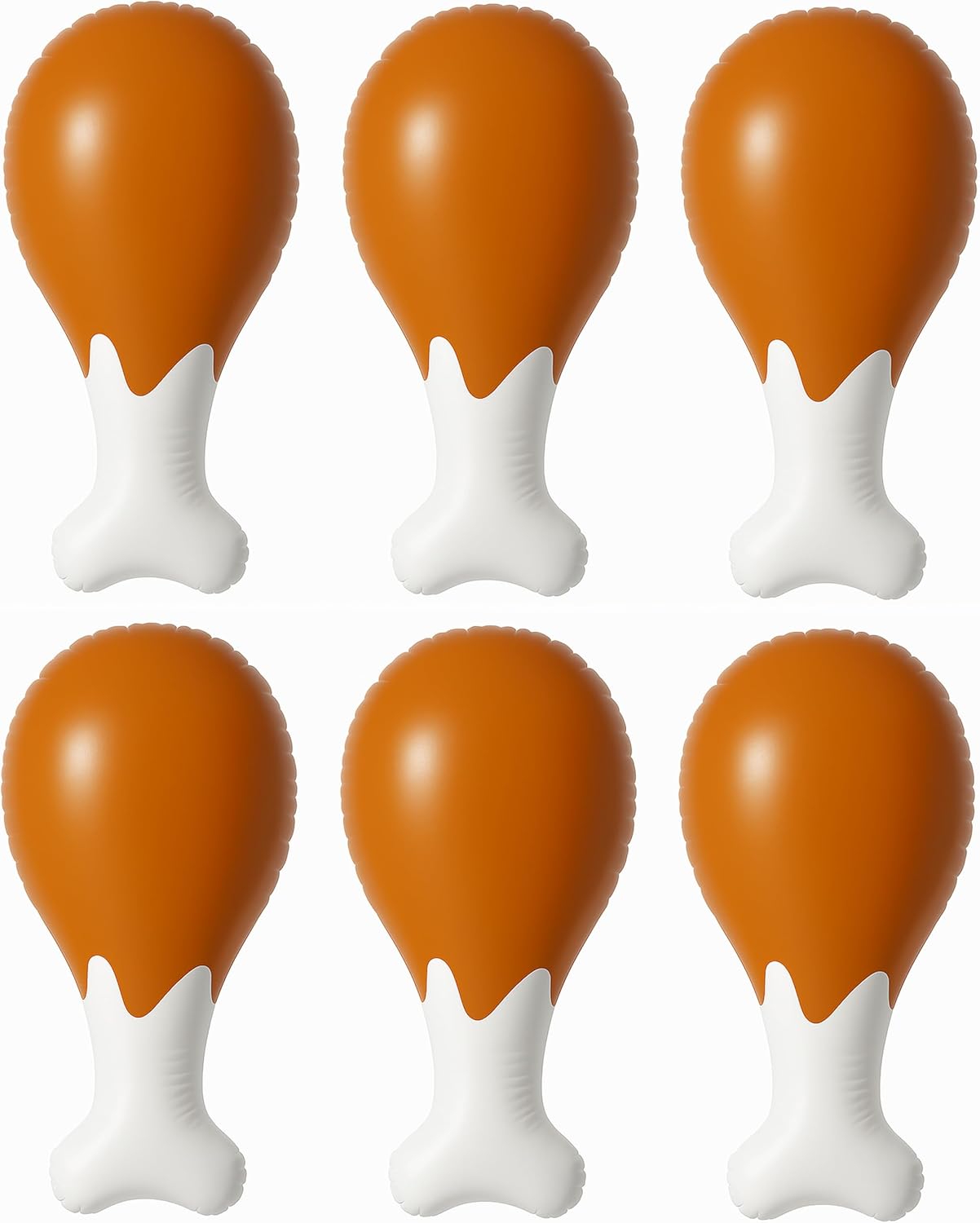 PMU Thanksgiving Giant Turkey Drumsrick Inflatable Decoration 24in in Indoor Thanksgiving Party Events Accessory