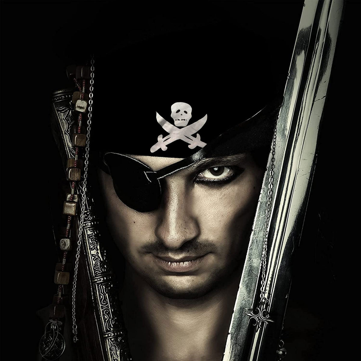 PMU Halloween Party Hats & Headbands, Caribbean Pirate, Witch & Pumpkin Accessories