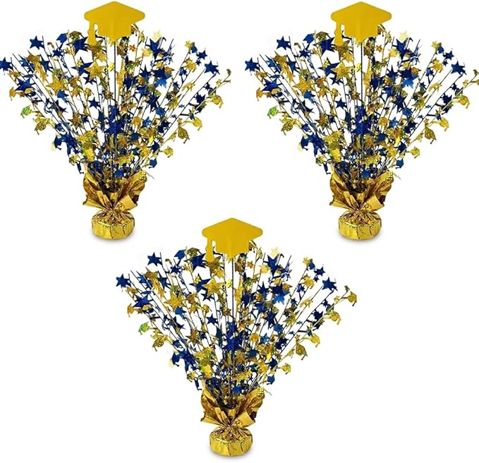 PMU Graduation Balloon Weights, Graduation Centerpieces for Table, Grad Party Decorations 15in / 7.34cm