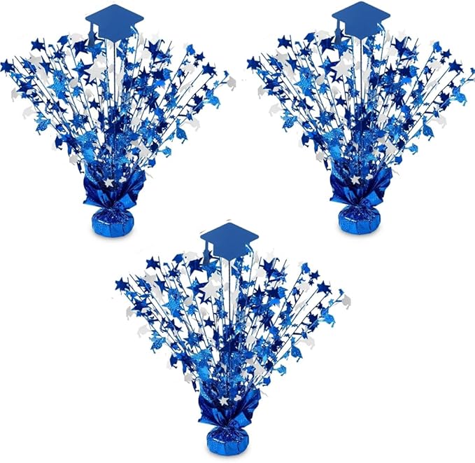 PMU Graduation Balloon Weights, Graduation Centerpieces for Table, Grad Party Decorations 15in / 7.34cm