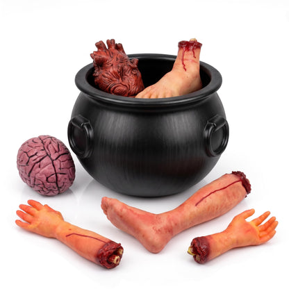 PMU Fake Brain & Fake Heart Body Parts Anatomy Models