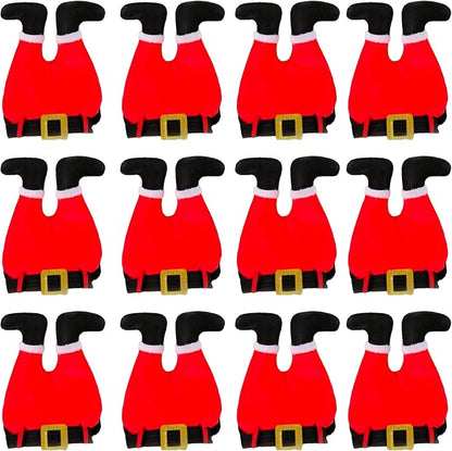 PMU Funny Christmas Hat, Santa's Santa Pants Down The Chimney Hat for Crazy Xmas Party Dress Up Celebrations, Accessories