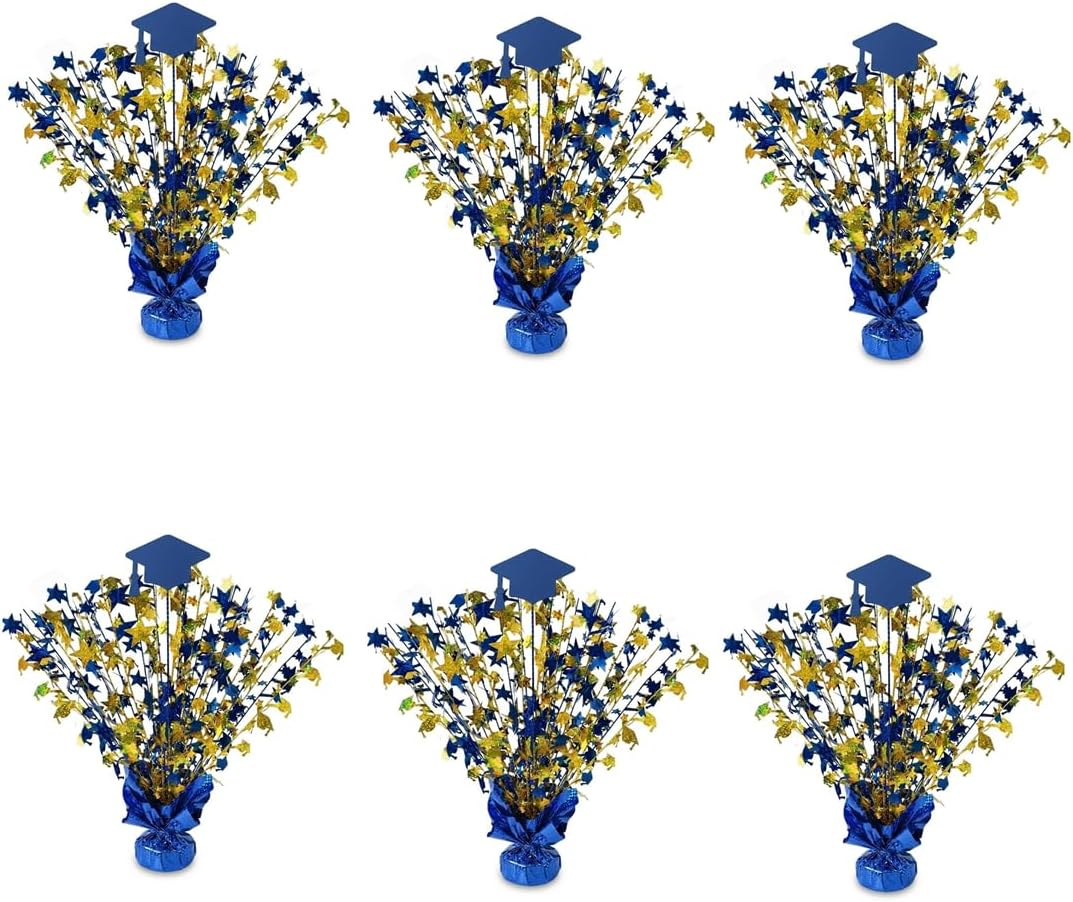 PMU Graduation Balloon Weights, Graduation Centerpieces for Table, Grad Party Decorations 15in / 7.34cm