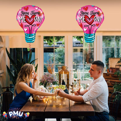 PMU Valentine's Day Mylar - Foil Balloons Proposal, Special Events, Photo Props Party Decoration and Accessories