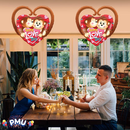 PMU Valentine's Day Mylar - Foil Balloons Proposal, Special Events, Photo Props Party Decoration and Accessories