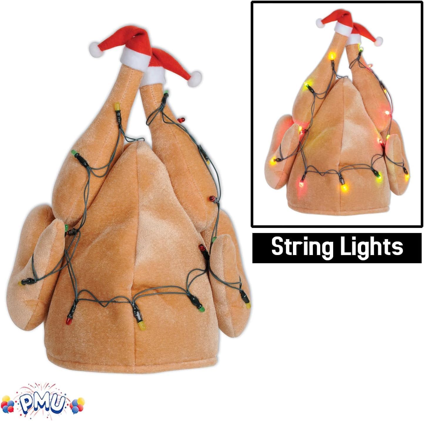 PMU Thanksgiving Turkey Hats Party Costumes and Accessories