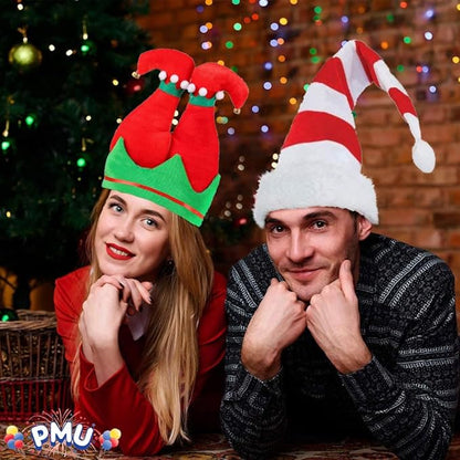 PMU Funny Christmas Hat, Santa's Santa Pants Down The Chimney Hat for Crazy Xmas Party Dress Up Celebrations, Costume Accessories