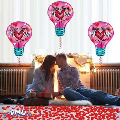 PMU Valentine's Day Mylar - Foil Balloons Proposal, Special Events, Photo Props Party Decoration and Accessories