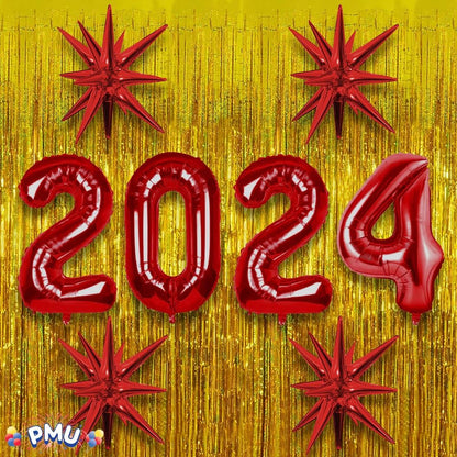 PMU Magic Starburst 22 & 42 Inch Mylar Balloon