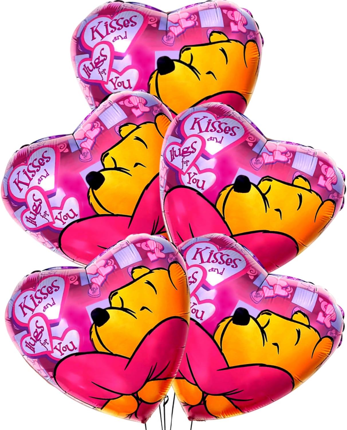 PMU Happy Valentine's Day 18 Inch Hearts Mylar-Foil Balloon