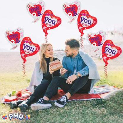 PMU Valentine's Day Mylar - Foil Balloons Proposal, Special Events, Photo Props Party Decoration and Accessories