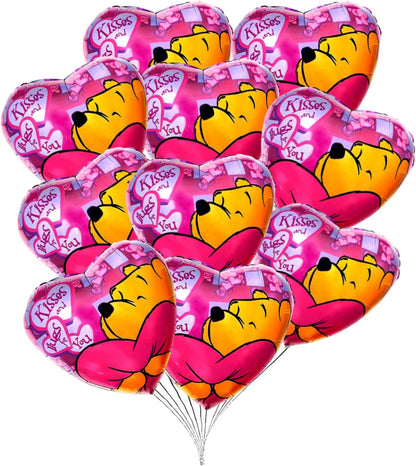 PMU Happy Valentine's Day 18 Inch Hearts Mylar-Foil Balloon