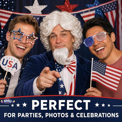 Patriotic Party Costume Accessories for Men & Women