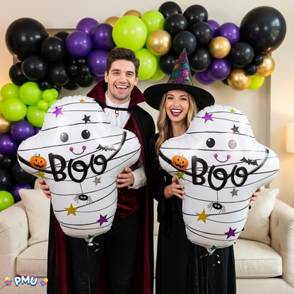 PMU Halloween Balloons Mylar-Foil