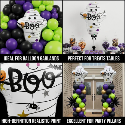 PMU Halloween Balloons Mylar-Foil