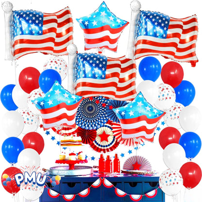 PMU USA 18 Inch Mylar-Foil Balloon