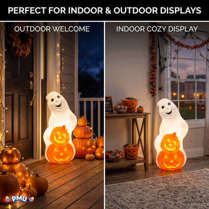 PMU Halloween Mold Plastic Statue -  Perfect Decor for Halloween, Lawn, Yard, Patio, Hunted House Party, Home, Indoor & Outdoor
