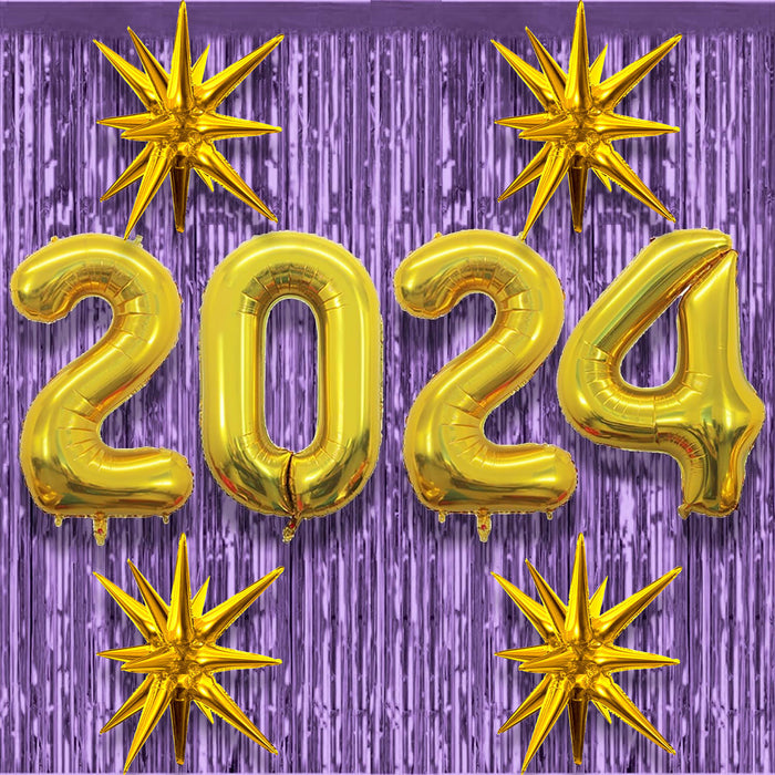 PMU 2024 Graduation - New Years Balloons Curtain Backdrop Party Kit Decorations