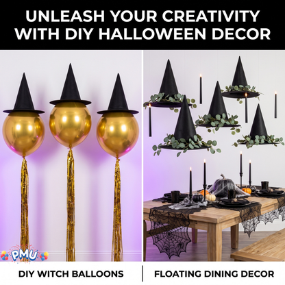 PMU Halloween Party Accessories Decoration Costume Witch Hats