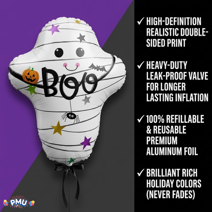 PMU Halloween Balloons Mylar-Foil