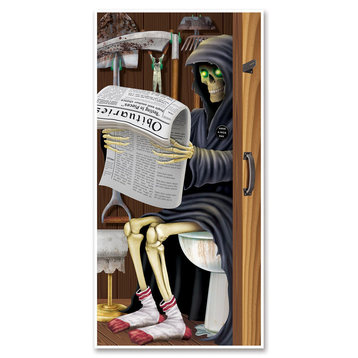 PMU Halloween Door Covers, Witch Door Cover Halloween Decor