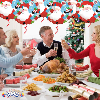PMU Christmas 18 and 48 Inch Mylar-Foil Balloons