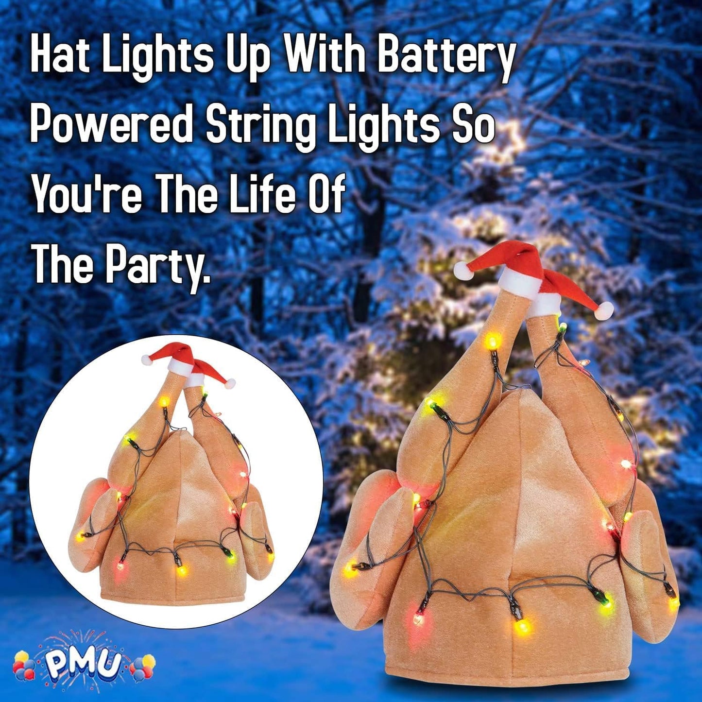 PMU Christmas Hats and Costume Accessories