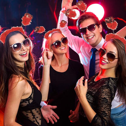 PMU Valentine's Day Head Boppers Valentines Day Headband Holiday Party Costume Accessories and Photo Props