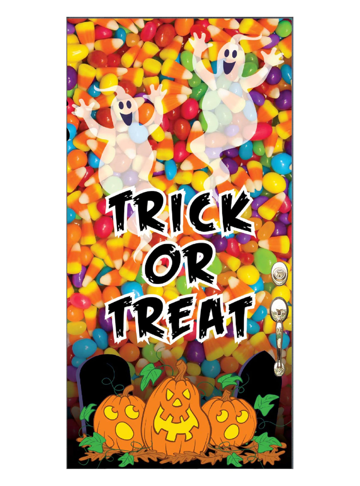 PMU Halloween Door Covers, Witch Door Cover Halloween Decor
