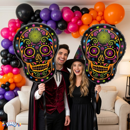 PMU Halloween Balloons Mylar-Foil