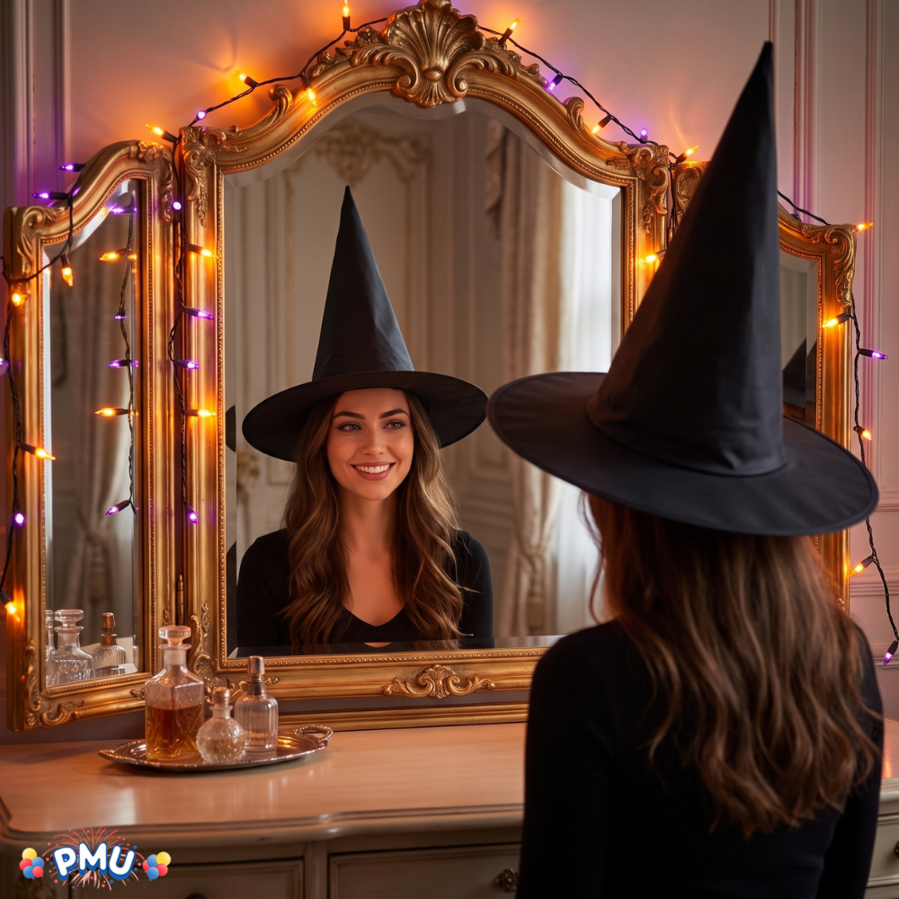 PMU Halloween Party Accessories Decoration Costume Witch Hats