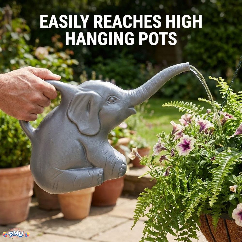 PMU Elephant Watering Can 2-Quart