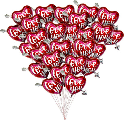PMU Valentine's Day Mylar - Foil Balloons Proposal, Special Events, Photo Props Party Decoration and Accessories