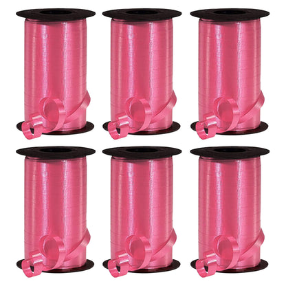 PMU Curling Ribbon - Crimped Texture Curling Ribbons for Gift Box Wrapping, Florist Flowers, Birthday Party Decorations, Festival Art Craft & Christmas Décor 3/8 Inch X 250 Yards