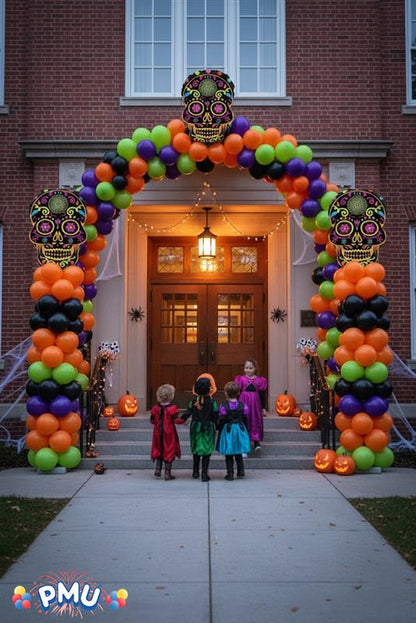 PMU Halloween Balloons Mylar-Foil