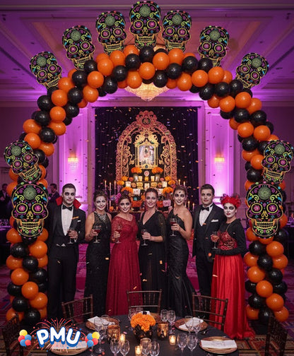 PMU Halloween Balloons Mylar-Foil