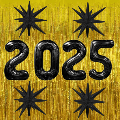 PMU 2025 Graduation - New Years Balloons Curtain Backdrop Party Kit Decorations