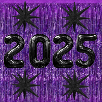 PMU 2025 Graduation - New Years Balloons Curtain Backdrop Party Kit Decorations