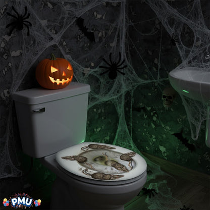 PMU Halloween Party Decoration Accessory Bloody Rat Toilet Seat Cover 12in x 17in Party Accessory (1/pkg) Pkg/1