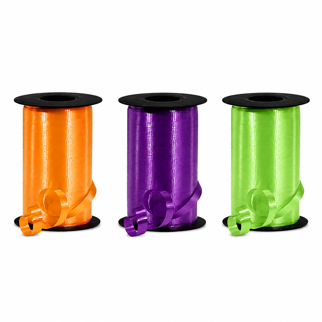 PMU Curling Ribbon Set – Crimped Ribbon for Gift Wrapping, Decorative Bows, Balloons & Craft Projects