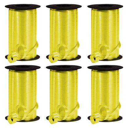 PMU Curling Ribbon - Crimped Texture Curling Ribbons for Gift Box Wrapping, Florist Flowers, Birthday Party Decorations, Festival Art Craft & Christmas Décor 3/8 Inch X 250 Yards