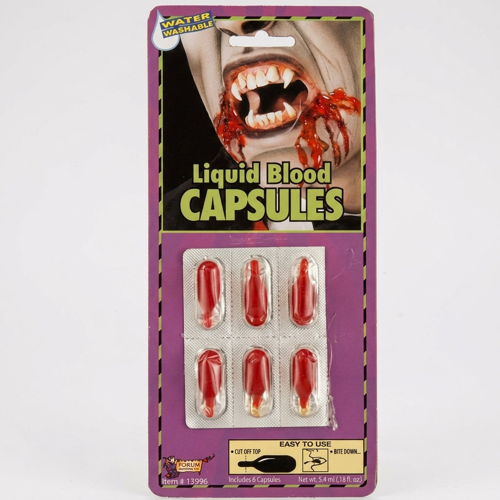 PMU Fake Blood, Halloween Costume Makeup, Fake Blood for Costumes